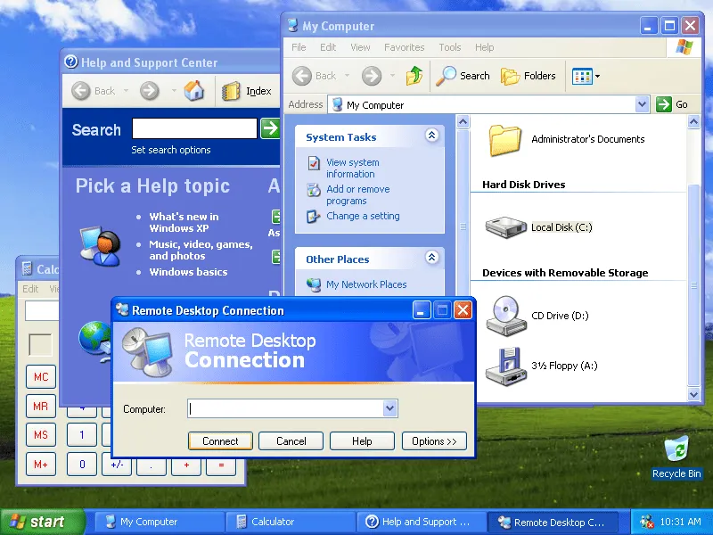 Windows XP Professional screenshot