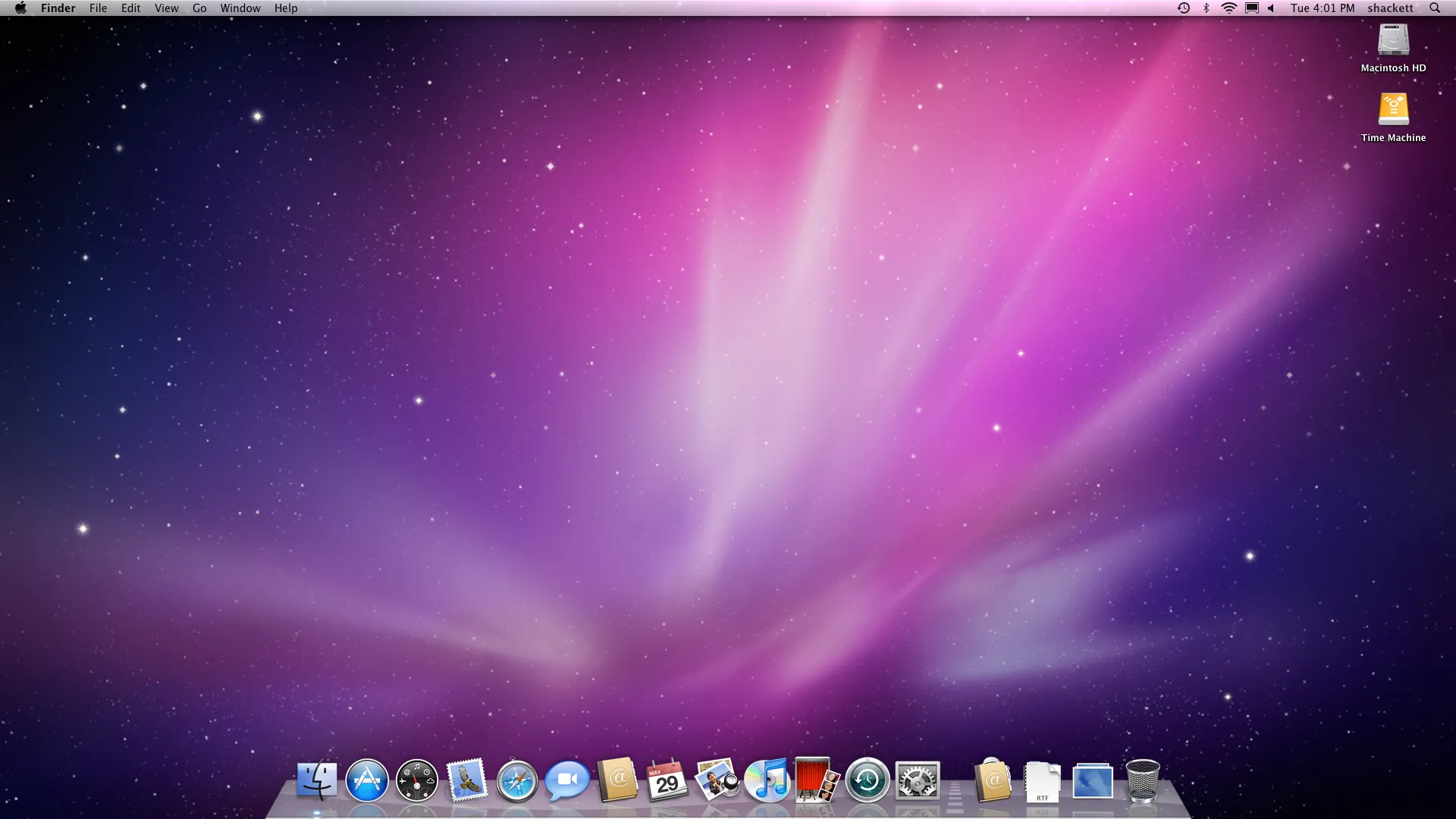 Mac OS X Snow Leopard screenshot