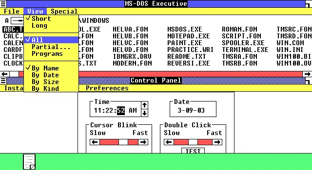 Windows 1.0 Screenshot